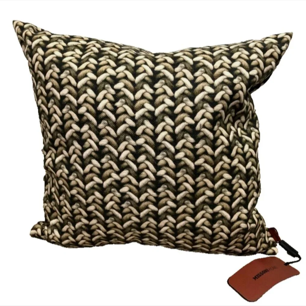 Missoni Home Weave Pattern Decorative Pillow